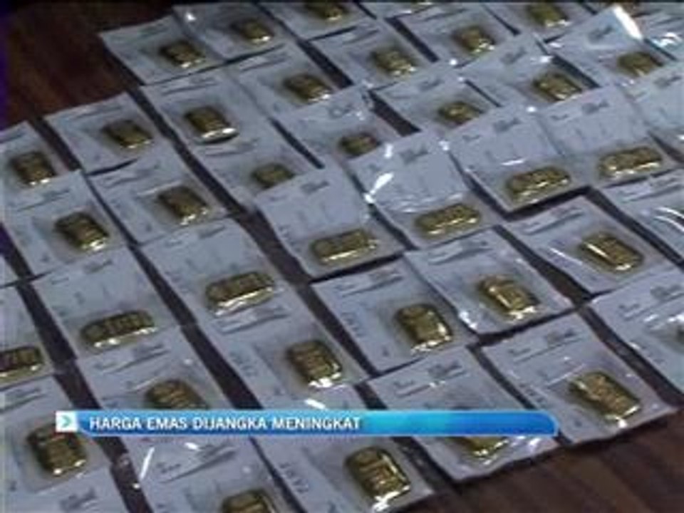 Harga emas dijangka meningkat