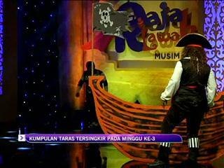 Kumpulan Taras tersingkir pada minggu ke-3