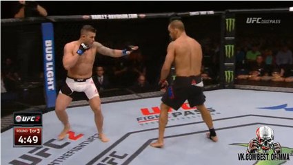 UFC Fight Night 85 : James Te Huna vs Steve Bossé se termine sur le plus gros KO en un coup de l'année