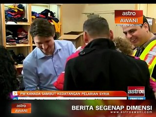 PM Kanada sambut kedatangan pelarian Syria