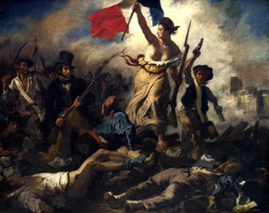 Tableau Delacroix au Louvre-Lens : La restauration de La liberté guidant le peuple est-elle possible ?