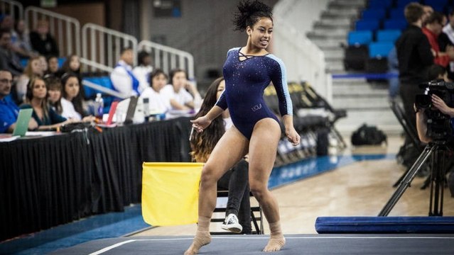 Gymnastique : Sophina DeJesus intègre des pas de hip-hop dans son numéro