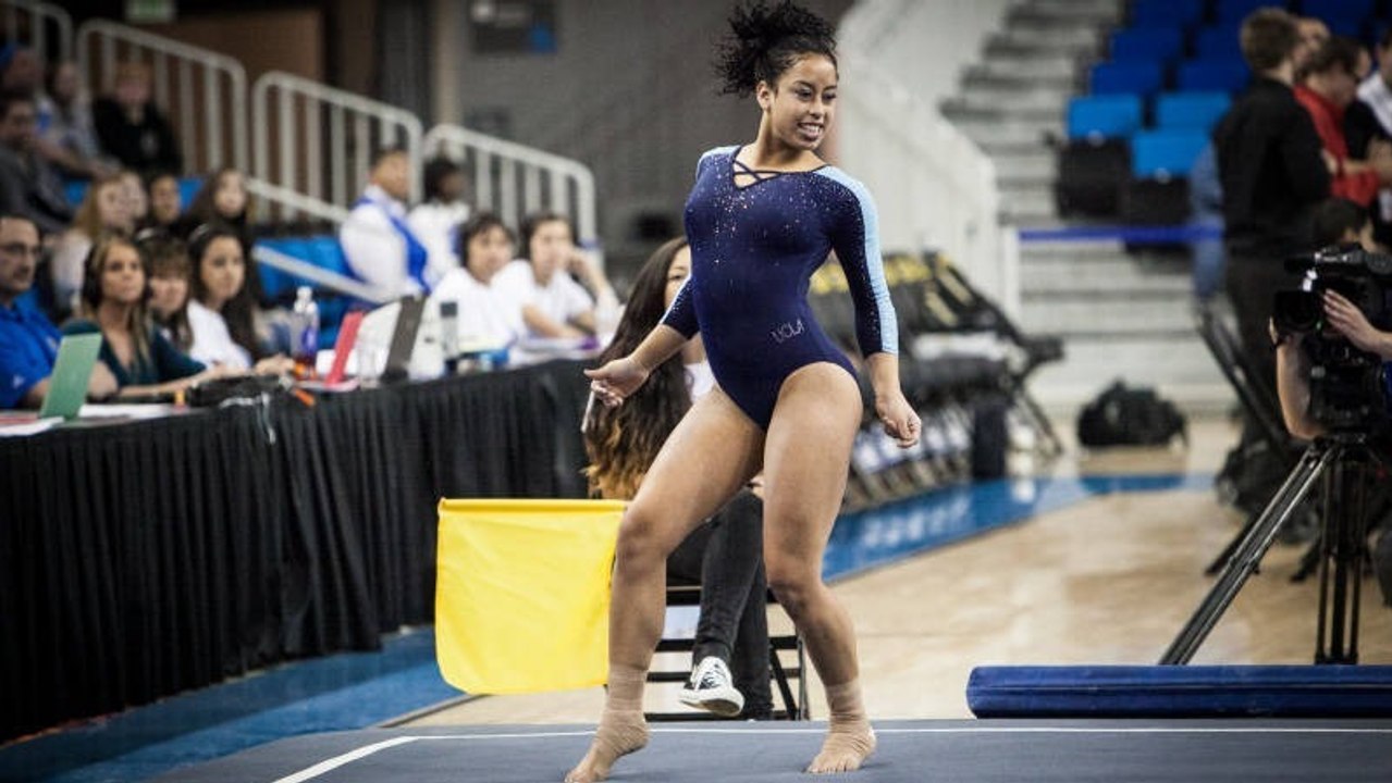 Gymnastique : Sophina DeJesus intègre des pas de hip-hop dans son numéro