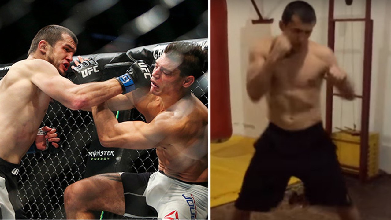 Albert Tumenov, le futur du MMA russe, s'entraîne comme un forcené dans les montagnes du Caucase
