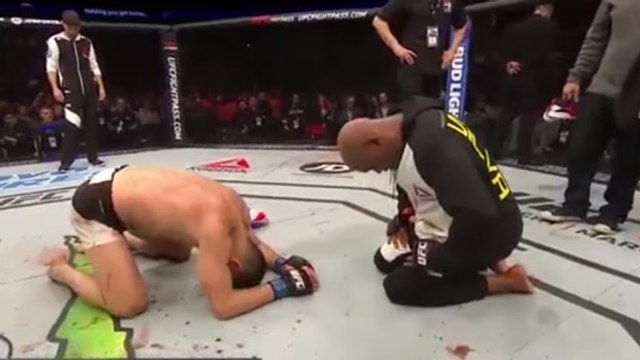 UFC : Anderson Silva et Michael Bisping nous ont offert un magnifique moment de respect