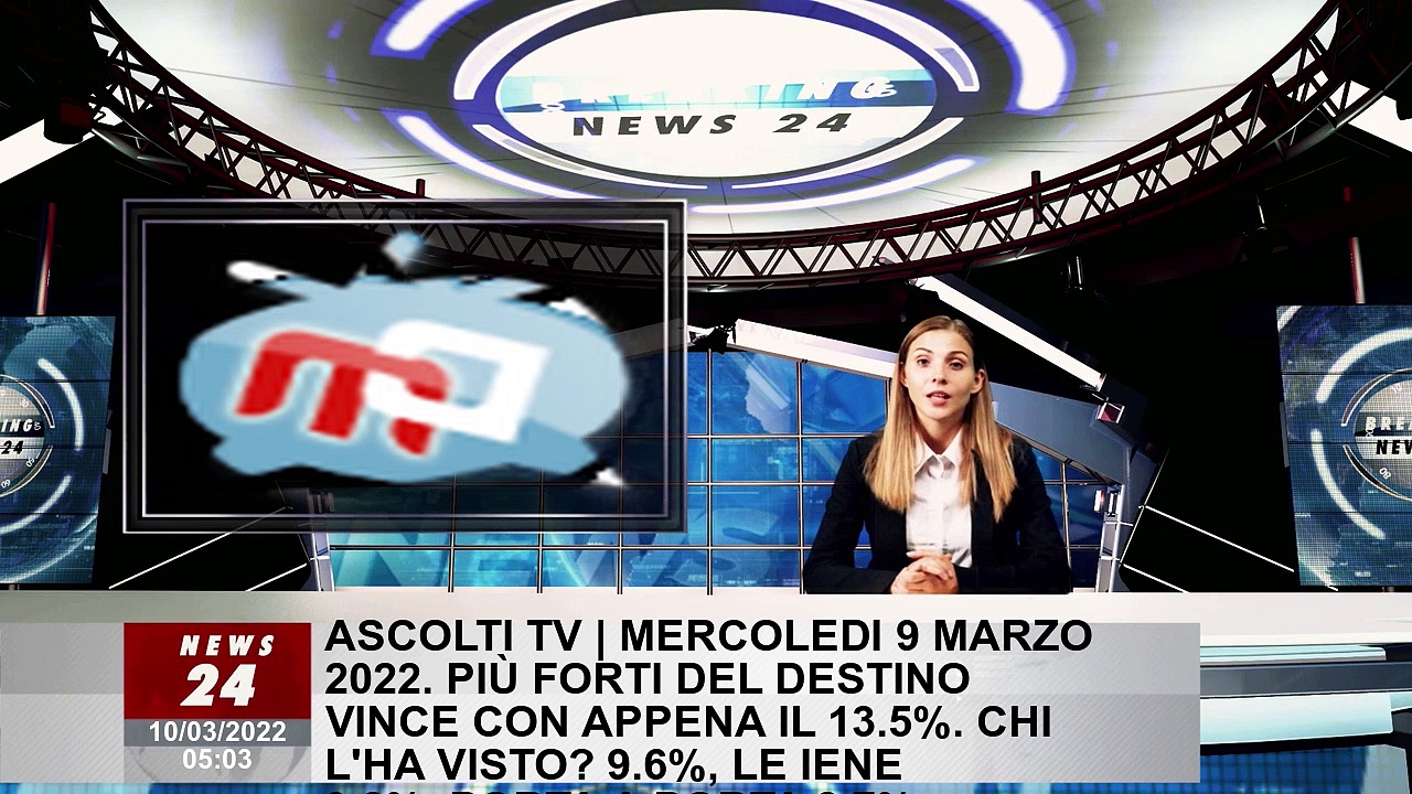 Video Ascolti TV | Mercoledì 9 marzo 2022. Più Forti del Destino vince con appena il 13.5%. Chi l'ha Visto