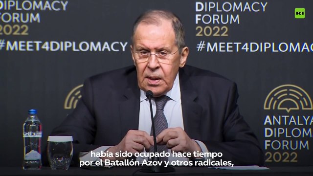 Lavrov desmonta la supuesta atrocidad de los militares rusos en el hospital ucraniano