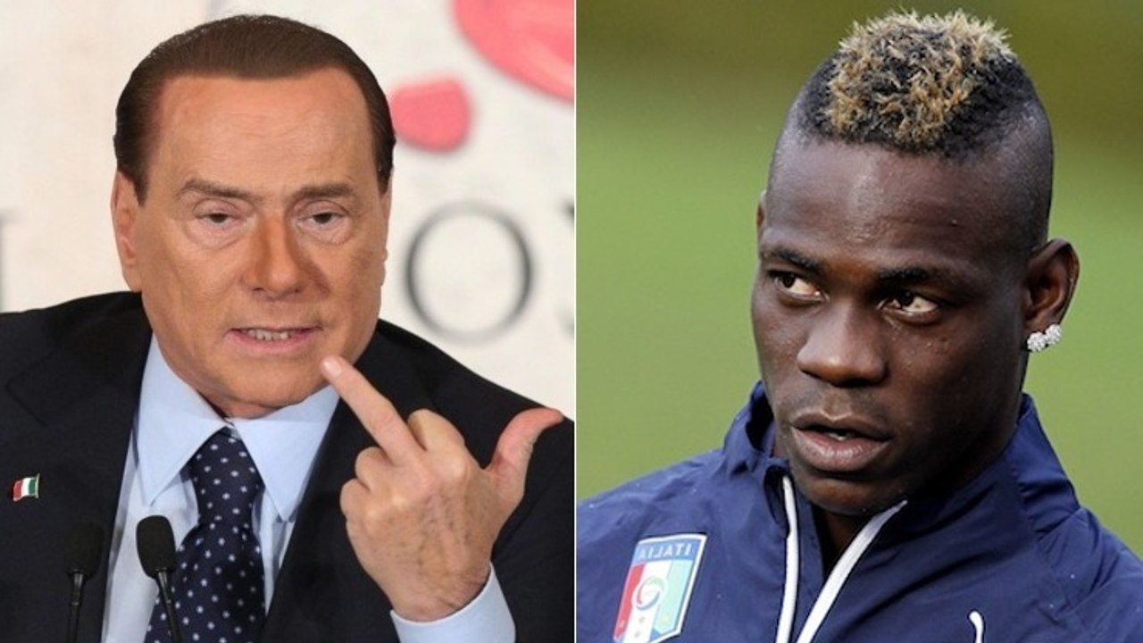 Milan AC : Silvio Berlusconi tient des propos racistes sur Mario Balotelli