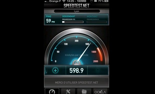 Test de débit (bande passante) : Testez la vitesse de votre connexion internet