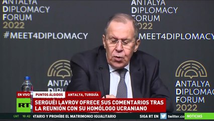 Lavrov No creo en el comienzo de una guerra nuclear es un discurso que viene de Occidente