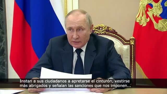 Putin recomienda a Europa que se apriete el cinturón y se abrigue más para no depender tanto de la energía rusa