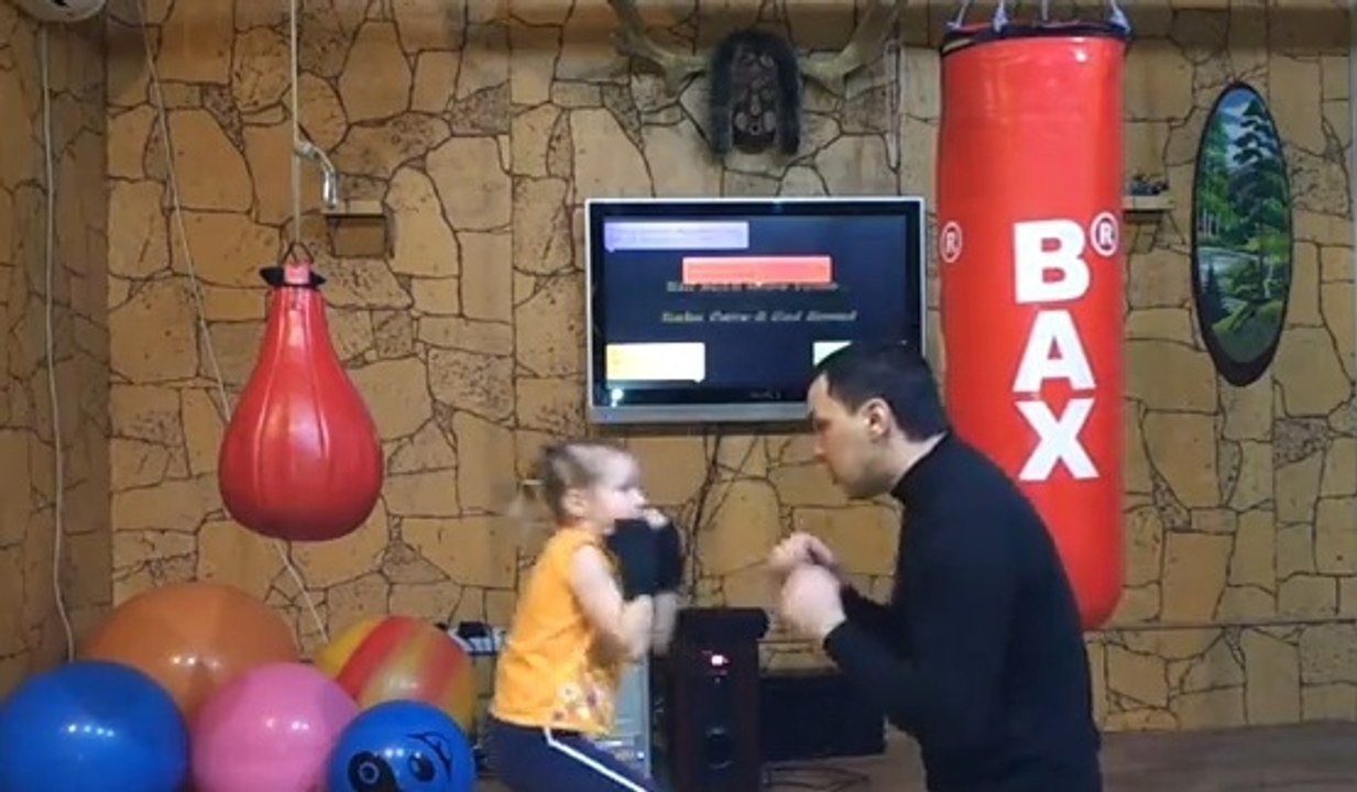 Cette fillette de 5 ans se voit déjà championne de boxe