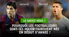 Pourquoi faut-il naître en début d'année pour devenir footballeur professionnel ?