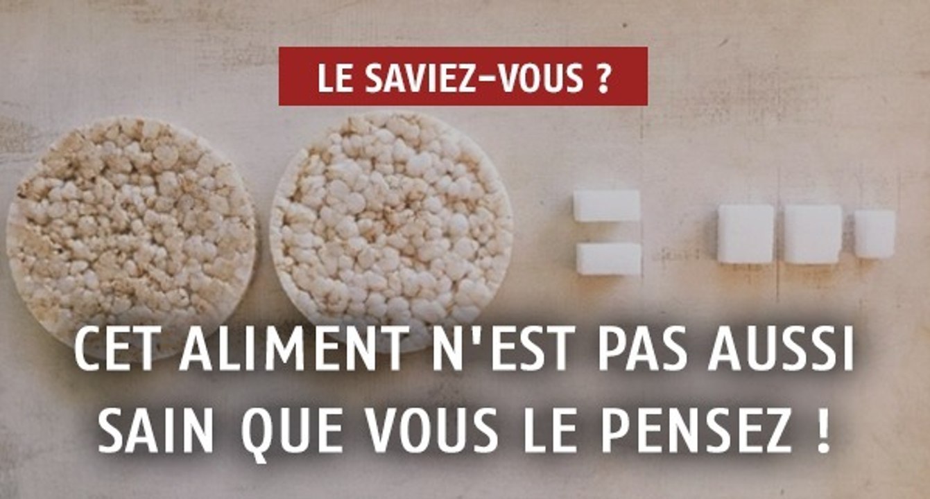 Les galettes de riz soufflé ne sont pas les alliées minceurs que vous pensez !