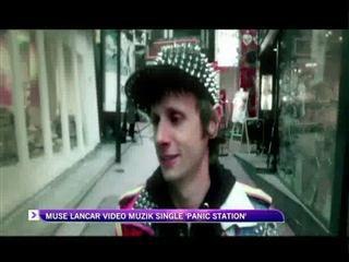 Muse lancar video muzik single 'Panic Station'