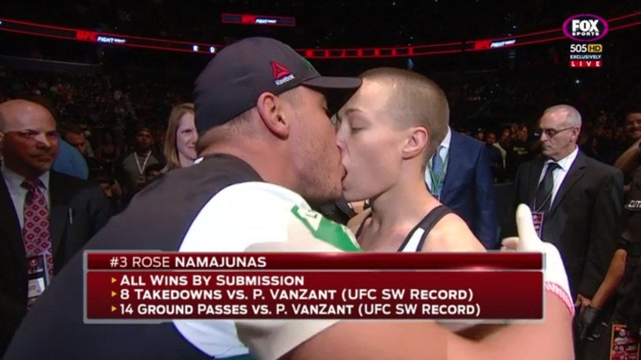 Pat Barry est le cornerman le plus motivant du monde avec Rose Namajunas