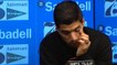 Luis Suarez fond en larmes en conférence de presse