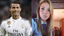 Cristiano Ronaldo en couple avec Alejandra Manriquez, une pilote d'avion fan du FC Barcelone