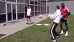 Paul Pogba et Massimiliano Allegri font un concours surprenant après l'entraînement de la Juventus