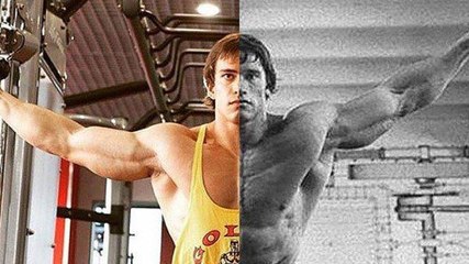 Anton Ryskin, jeune bodybuilder russe, est un clone d'Arnold Schwarzenegger