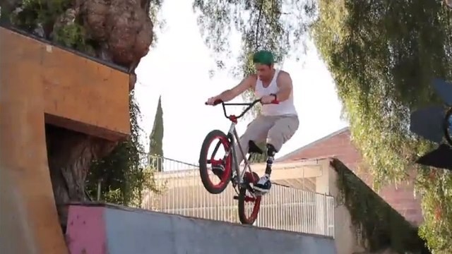 L'histoire incroyable de Kurt Yaeger, le rider BMX amputé d'une jambe