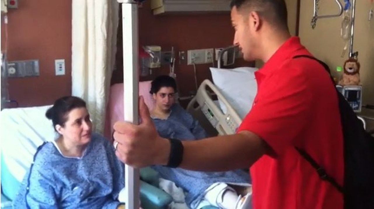 Attentat de Boston : Amputé des deux jambes, un Marine soutient les victimes des attentats meurtriers