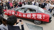 Mécontent du service après vente, un Chinois détruit sa Maserati !