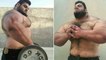 Sajad Gharibi est considéré comme le Hulk iranien grâce à sa force hallucinante