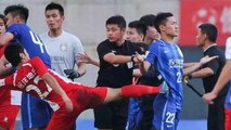 Une énorme bagarre générale éclate en Coupe de Chine