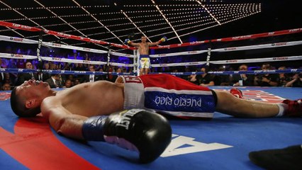 Vasyl Lomachenko devient le premier champion du monde dans deux catégories en si peu de combats professionnels