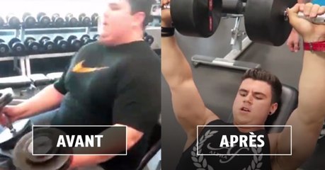 La transformation inspirante et motivante de ce jeune homme auparavant en surpoids