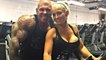 Rich Piana, le bodybuilder aux muscles effrayants, s’entraîne avec sa petite amie Sara Heimis