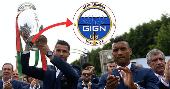 Le GIGN a assuré la protection des Portugais et... de la coupe Delaunay