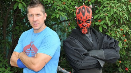 Ray Park, l'homme qui jouait Dark Maul dans Star Wars 1, est un expert en wushu et en kendo