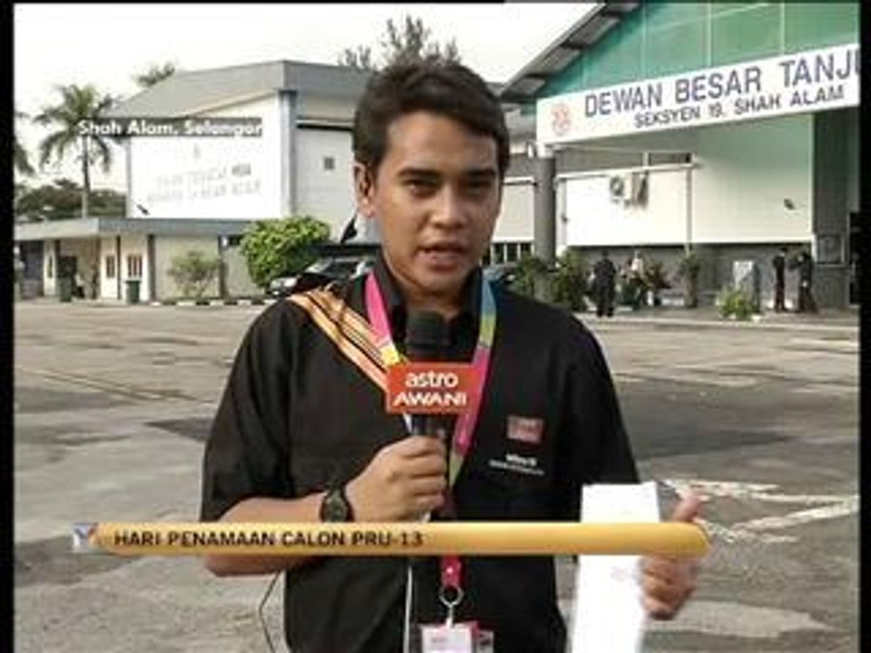 Laporan terkini PRU-13: Shah Alam, Selangor