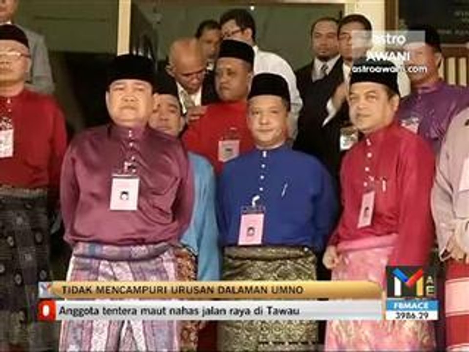 Tidak campuri urusan dalaman UMNO