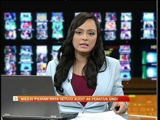 Majlis pilihan raya setuju audit 46 peratus undi