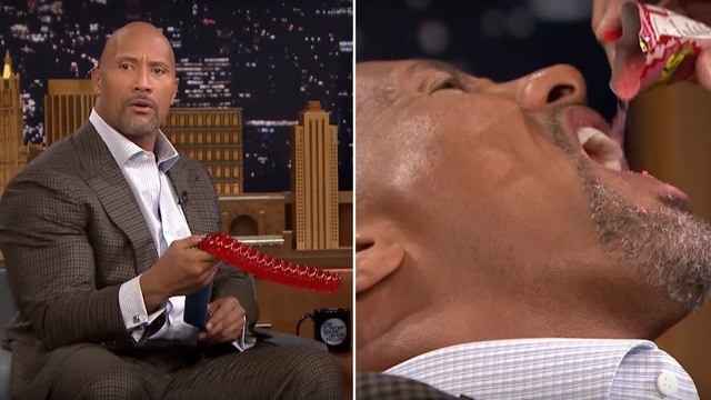 Le jour où Dwayne Johnson a re-mangé des bonbons après presque 30 ans d'abstinence