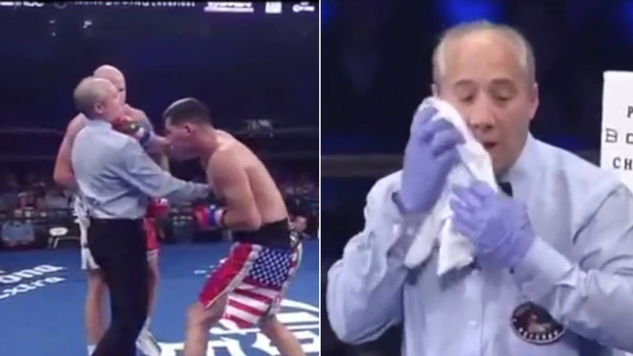 Boxe : Hugo Centeno Jr frappe accidentellement l'arbitre en plein combat