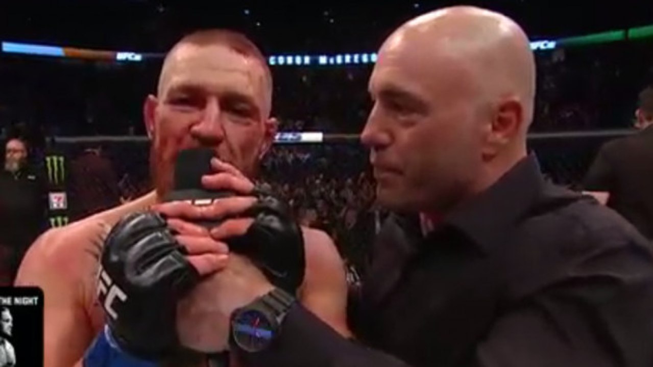 Après le "I'm not surprised..." de Nate diaz, Conor McGregor invente une nouvelle punchline après sa victoire