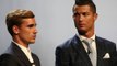 Cristiano Ronaldo s'excuse auprès d'Antoine Griezmann après avoir remporté le trophée du meilleur joueur UEFA