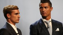 Cristiano Ronaldo s'excuse auprès d'Antoine Griezmann après avoir remporté le trophée du meilleur joueur UEFA