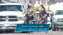 Las 10 víctimas de masacre en Atlixco recibieron el tiro de gracia: Fiscalía Puebla