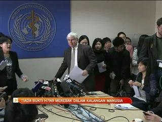 Tiada bukti wabak H7N9 dalam manusia