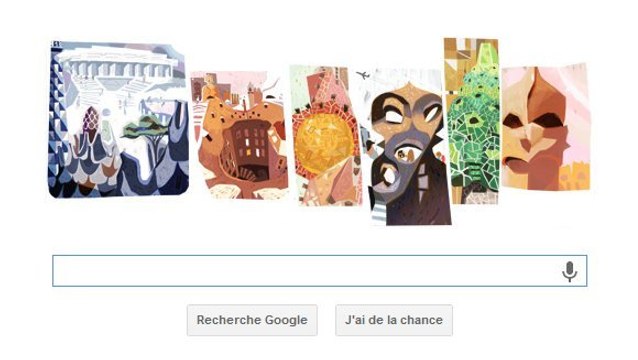 Antoni Gaudi : le Google Doodle célèbre le 161e anniversaire de l'architecte de la Sagrada Familia