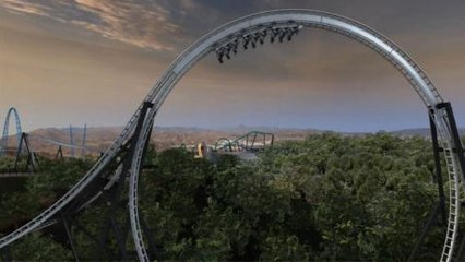 Découvrez le Full Throttle, la montagne russe au looping le plus haut et le rapide du monde