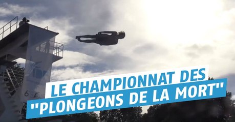 Voici le championnat du monde des plongeons de la mort, la compétition la plus folle jamais inventée