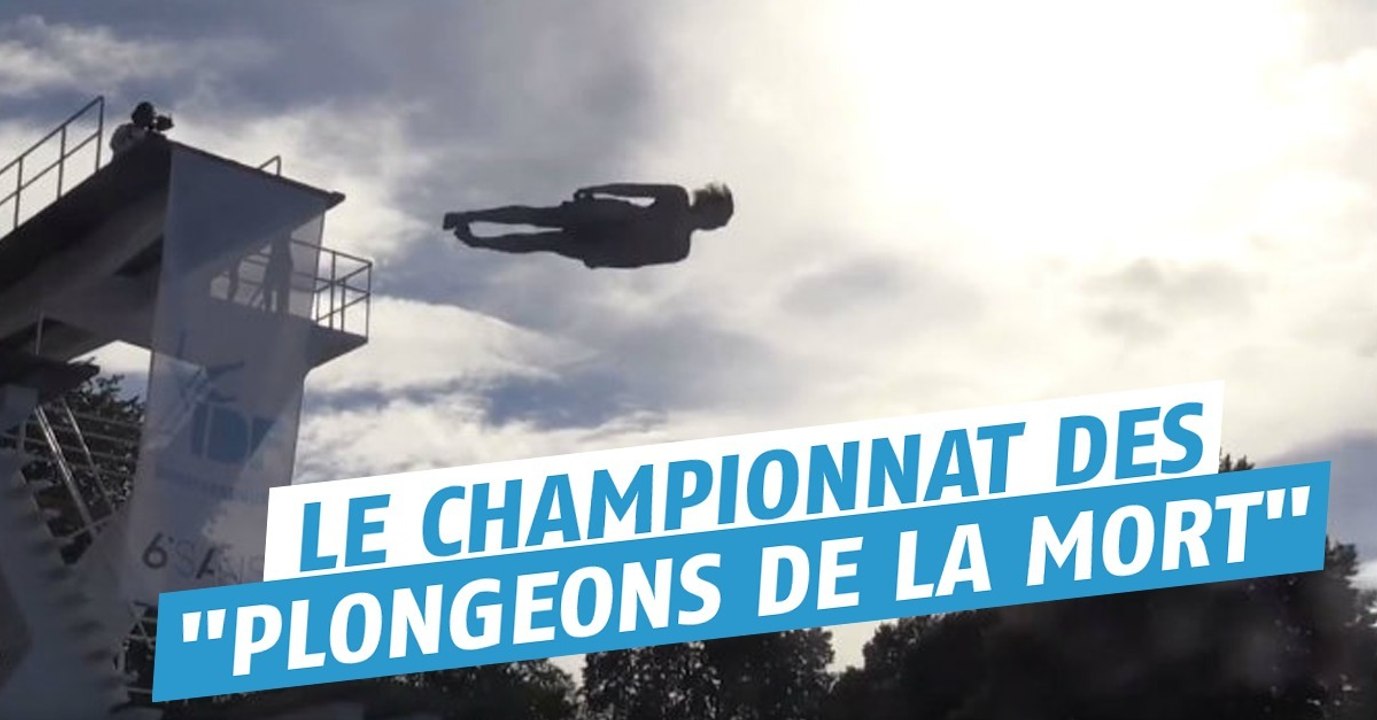 Voici le championnat du monde des plongeons de...