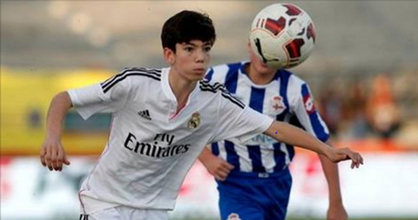 Theo Zidane, le plus jeune des fils de Zizou, réalise un geste digne de son père