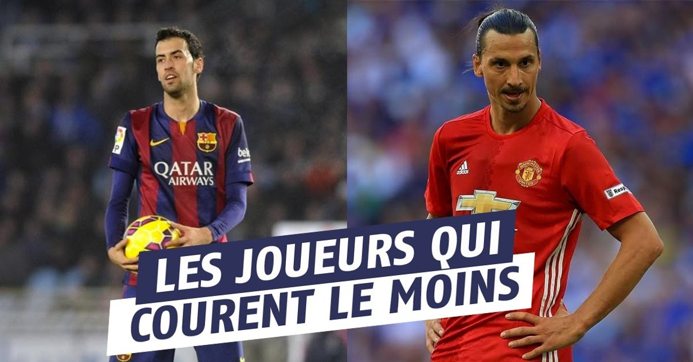 Zlatan Ibrahimovic, Mario Balotelli et Thiago Silva se trouvent dans l'équipe type des joueurs qui courent le moins